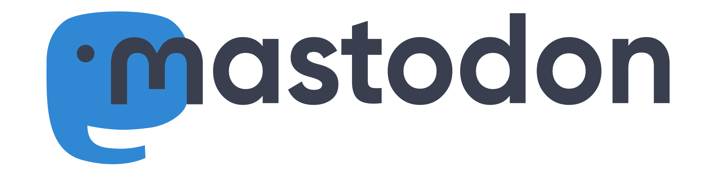 mastodon - White Border